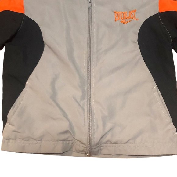 Everlast Boys 7/8 L Lightweight Athletic Lined Full Zip Jacket with Pockets Logo - Picture 5 of 9